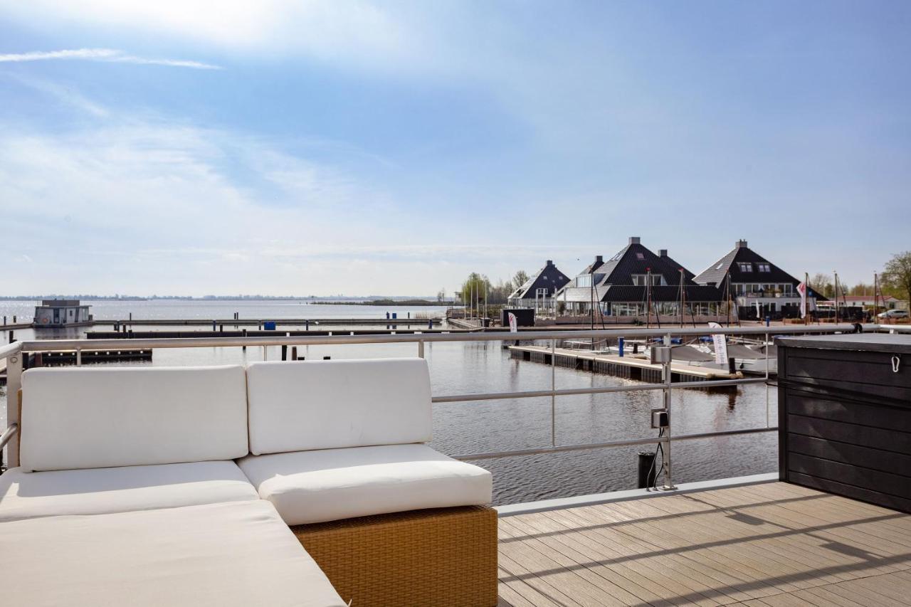 Welcome In - Houseboat Agua Dolce Met Tuin, Paviljoenwei 4, Sneek - Offingawier Eksteriør bilde