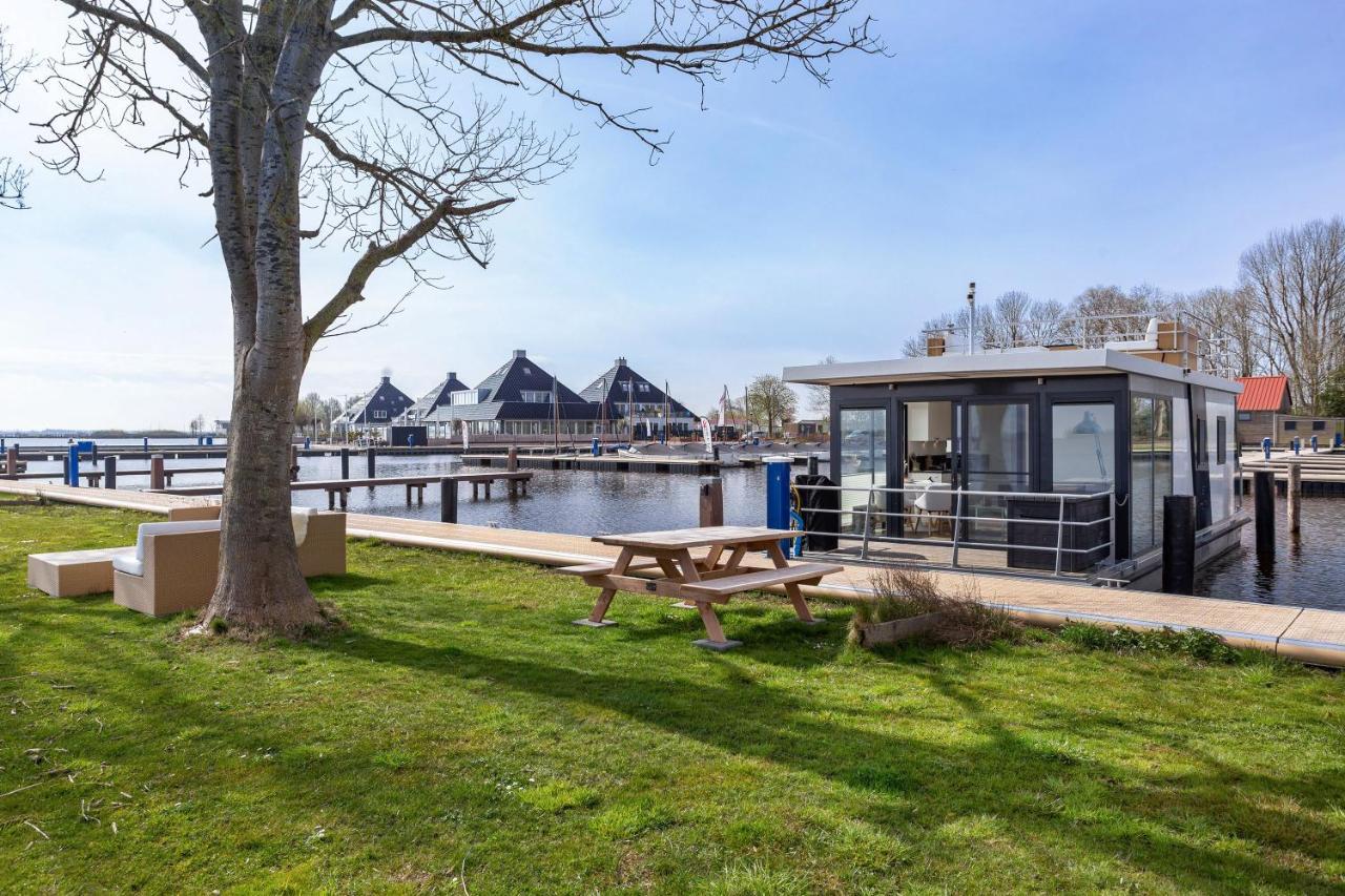 Welcome In - Houseboat Agua Dolce Met Tuin, Paviljoenwei 4, Sneek - Offingawier Villa Eksteriør bilde