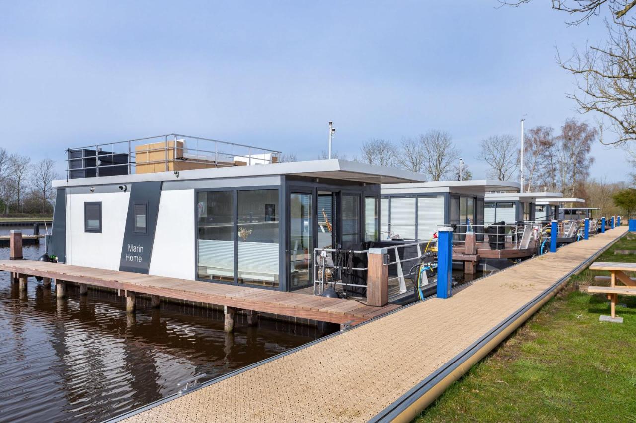 Welcome In - Houseboat Agua Dolce Met Tuin, Paviljoenwei 4, Sneek - Offingawier Villa Eksteriør bilde