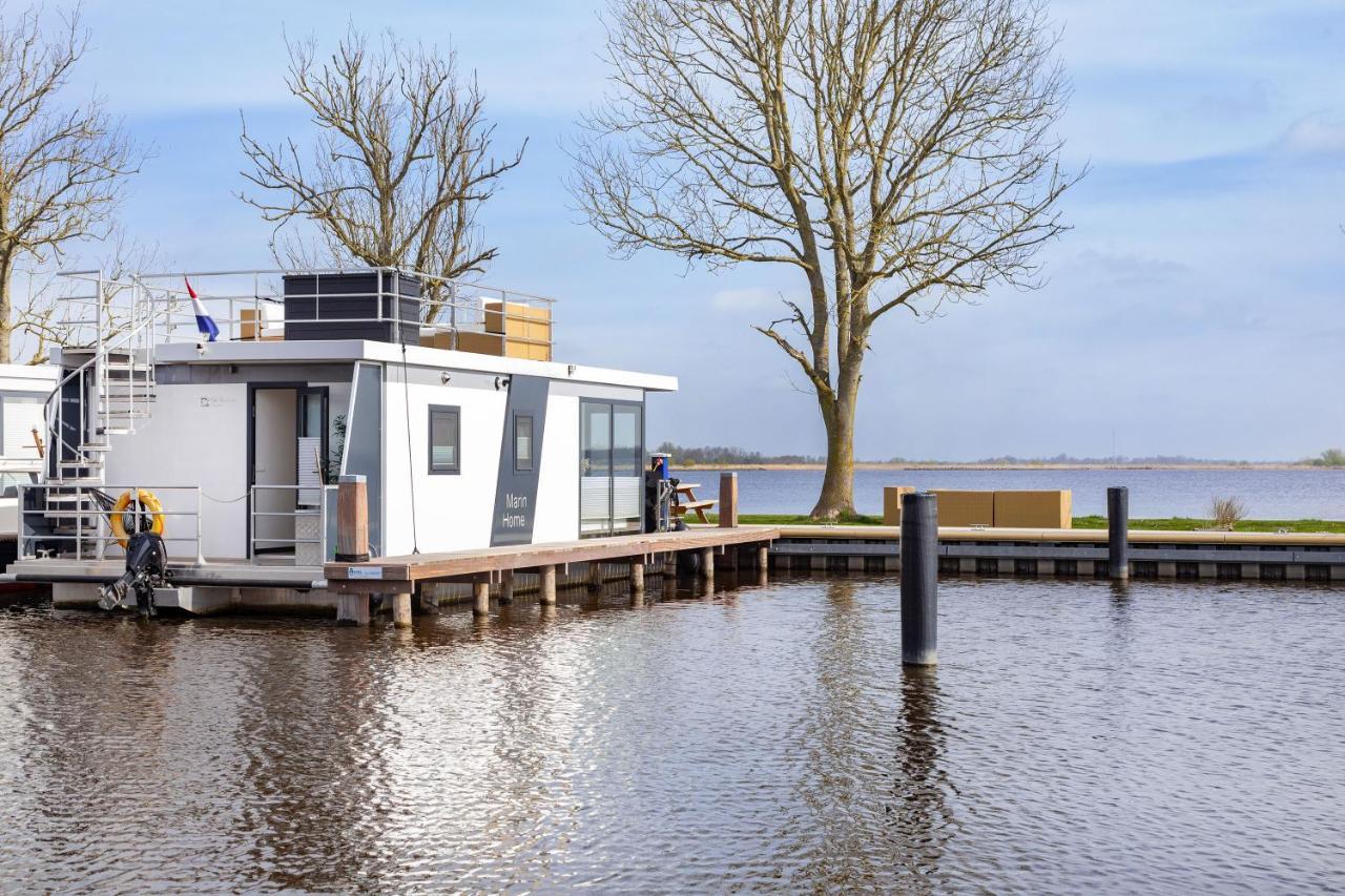 Welcome In - Houseboat Agua Dolce Met Tuin, Paviljoenwei 4, Sneek - Offingawier Villa Eksteriør bilde