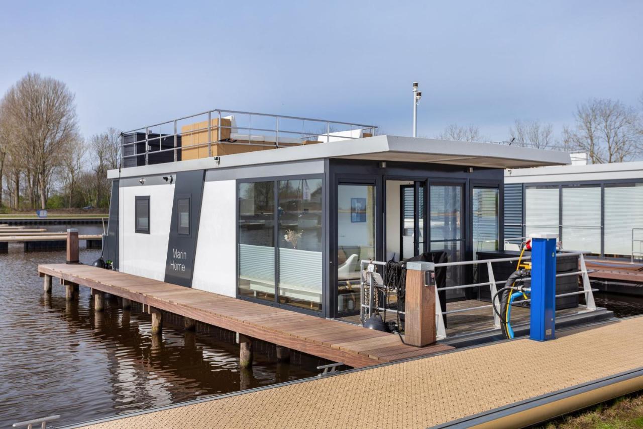 Welcome In - Houseboat Agua Dolce Met Tuin, Paviljoenwei 4, Sneek - Offingawier Villa Eksteriør bilde